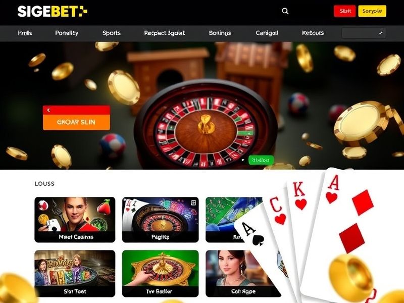 Welcome to Sigebet, your premier online gambling platform. Enjoy thrilling casino games, live dealer action, and top sports betting at sigebet.com. Secure & trusted for all your gaming needs.